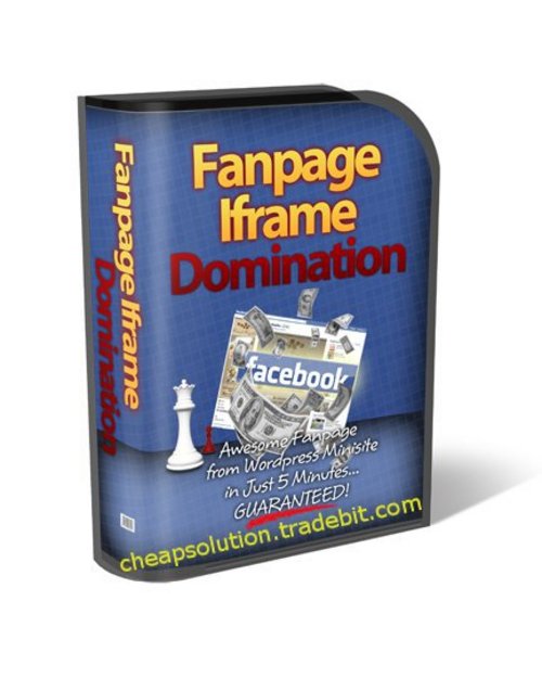 Product picture Fanpage Iframe Domination  with Master Resale Right License